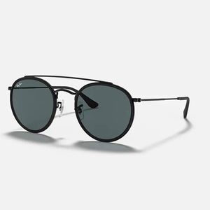 Round double bridge ray bans